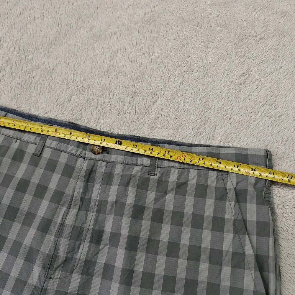 Tommy Hilfiger Chino Shorts Men's 40 Checked Summer Beach Nautical 10